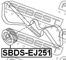 Купить запчасть FEBEST - SBDSEJ251 