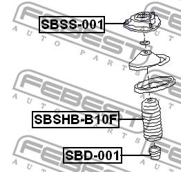 Купить запчасть FEBEST - SBSS001 