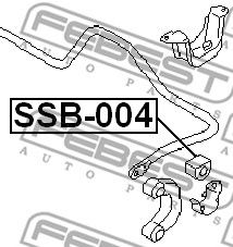 Купить запчасть FEBEST - SSB004 