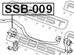 Купить запчасть FEBEST - SSB009 