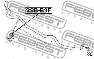 Купить запчасть FEBEST - SSBB9F 