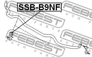 Купить запчасть FEBEST - SSBB9NF 