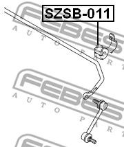 Купить запчасть FEBEST - SZSB011 