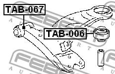 Купить запчасть FEBEST - TAB006 