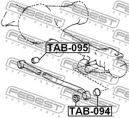 Купить запчасть FEBEST - TAB095 