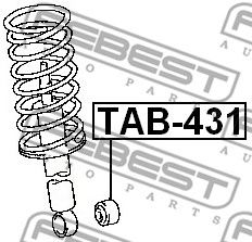 Купить запчасть FEBEST - TAB431 