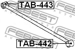Купить запчасть FEBEST - TAB443 