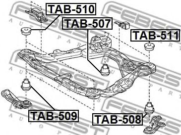Купить запчасть FEBEST - TAB509 