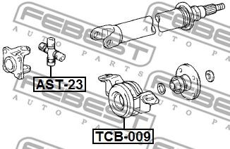 Купить запчасть FEBEST - TCB009 