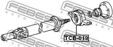 Купить запчасть FEBEST - TCB019 