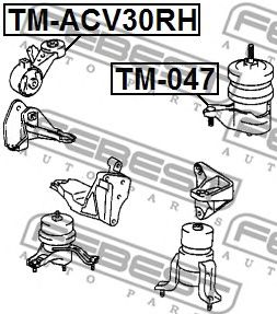 Купить запчасть FEBEST - TMACV30RH 
