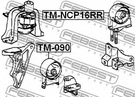 Купить запчасть FEBEST - TMNCP16RR 