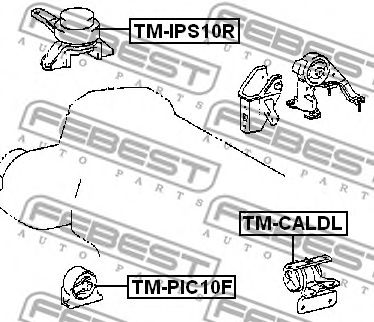 Купить запчасть FEBEST - TMPIC10F 