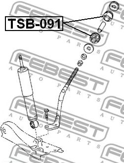 Купить запчасть FEBEST - TSB091 