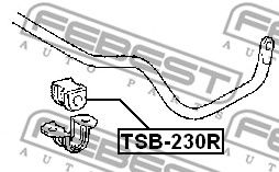Купить запчасть FEBEST - TSB230R 