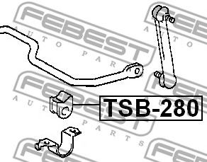 Купить запчасть FEBEST - TSB280 