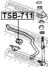 Купить запчасть FEBEST - TSB711 