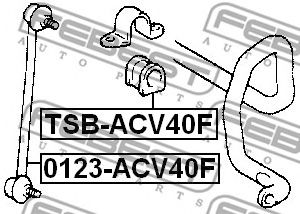Купить запчасть FEBEST - TSBACV40F 