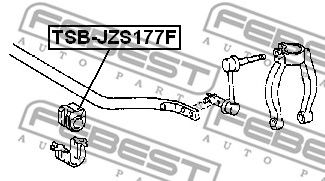 Купить запчасть FEBEST - TSBJZS177F 