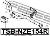 Купить запчасть FEBEST - TSBNZE154R 