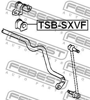 Купить запчасть FEBEST - TSBSXVF 