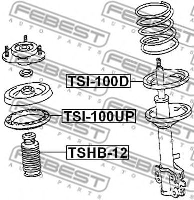 Купить запчасть FEBEST - TSI100D 
