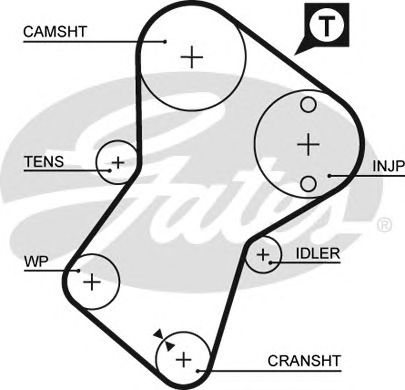 Купить запчасть GATES - 5049XS 