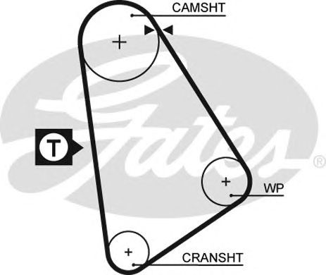 Купить запчасть GATES - 5123 