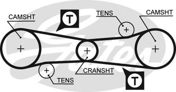 Купить запчасть GATES - 5186 
