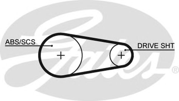 Купить запчасть GATES - 5203XS 