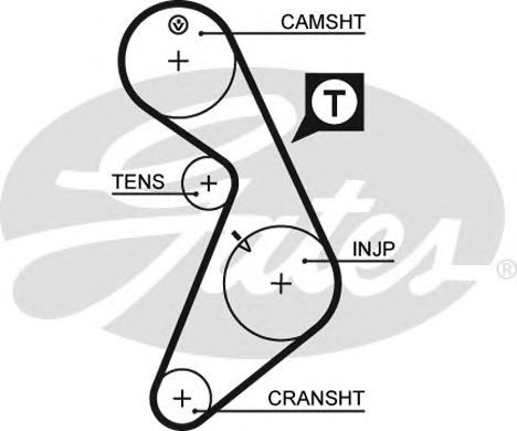 Купить запчасть GATES - 5395 