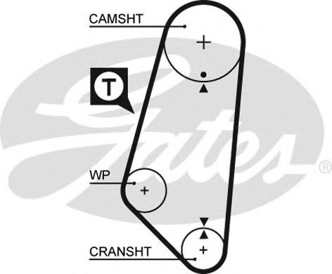 Купить запчасть GATES - 5400 