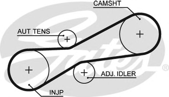 Купить запчасть GATES - 5494XS 