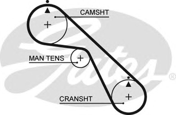 Купить запчасть GATES - 5530XS 
