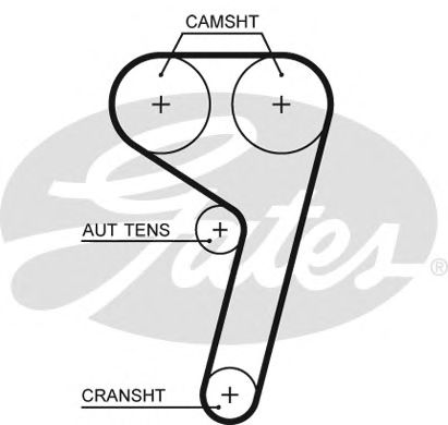 Купить запчасть GATES - 5669XS 