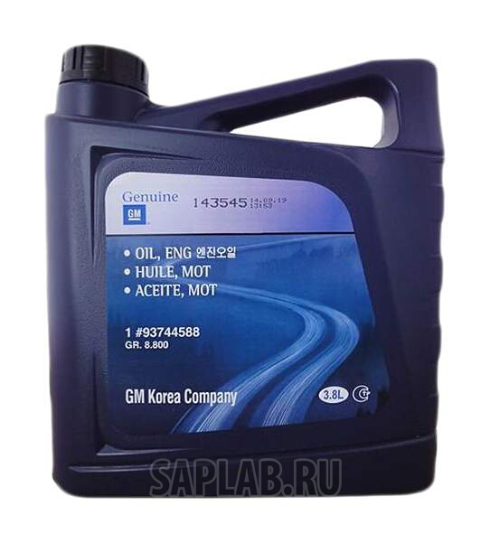 Купить General motors 93744588 DAEWOO ENG INE OIL SAE 5W30