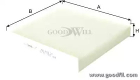 Купить запчасть GOODWILL - AG448CF 