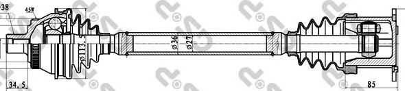 Купить запчасть GSP - 203058 