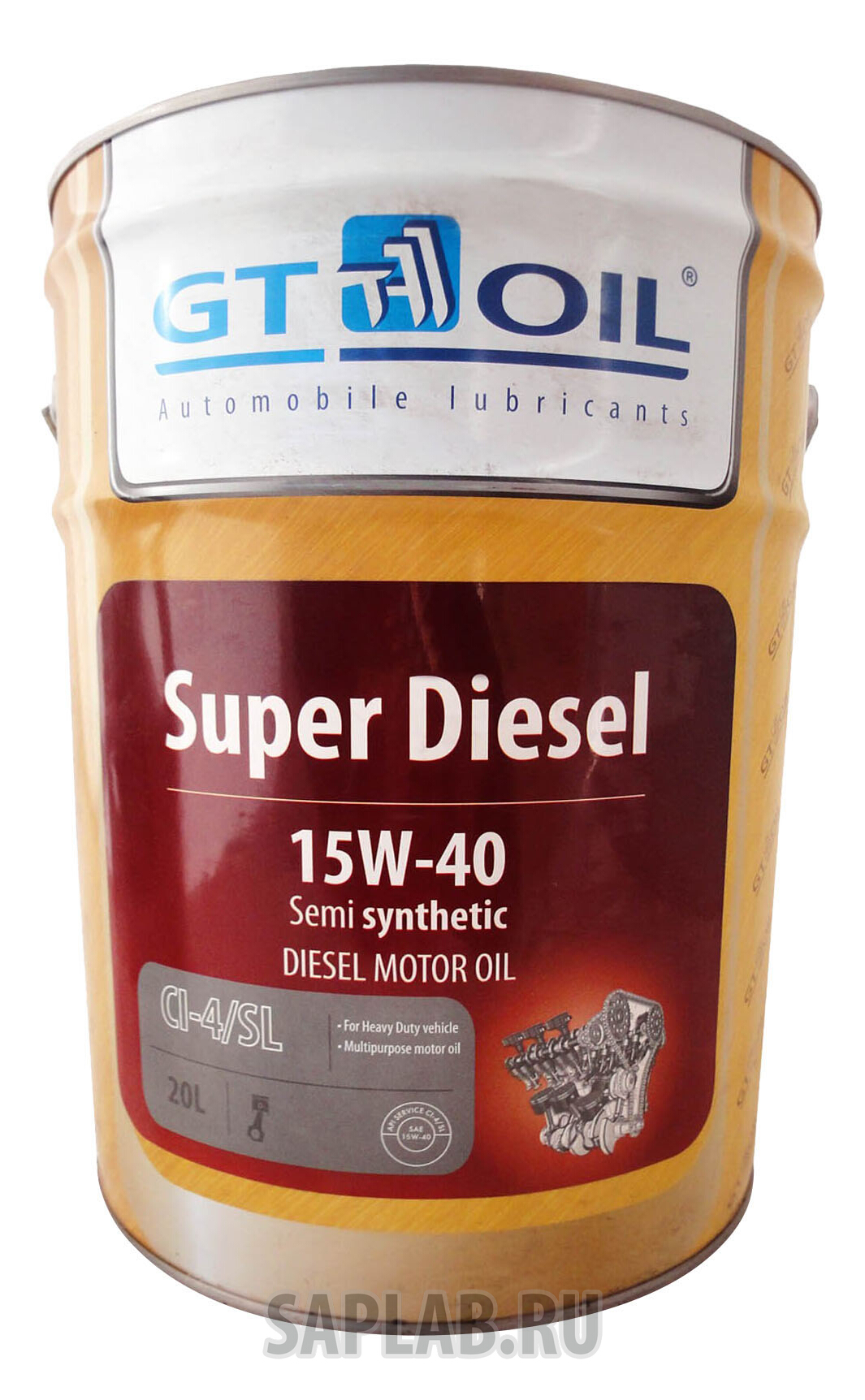Купить Gt oil 8809059407080 Super Diesel, 20л