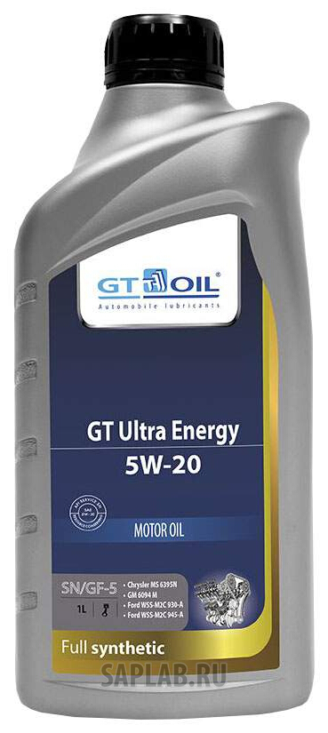 Купить Gt oil 8809059407271 GT Ultra Energy, 1л