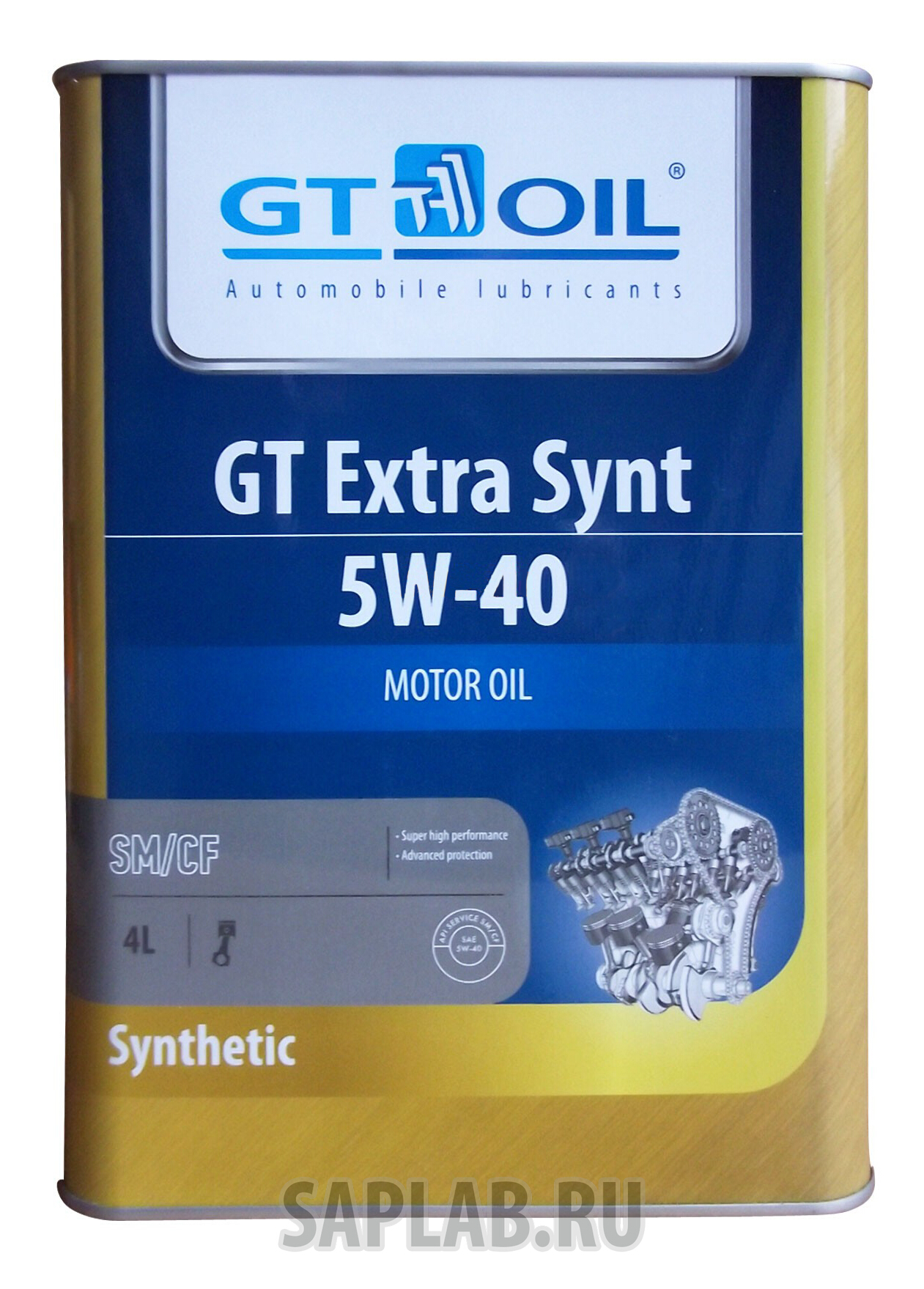 Купить Gt oil 8809059407417 GT Extra Synt, 4л