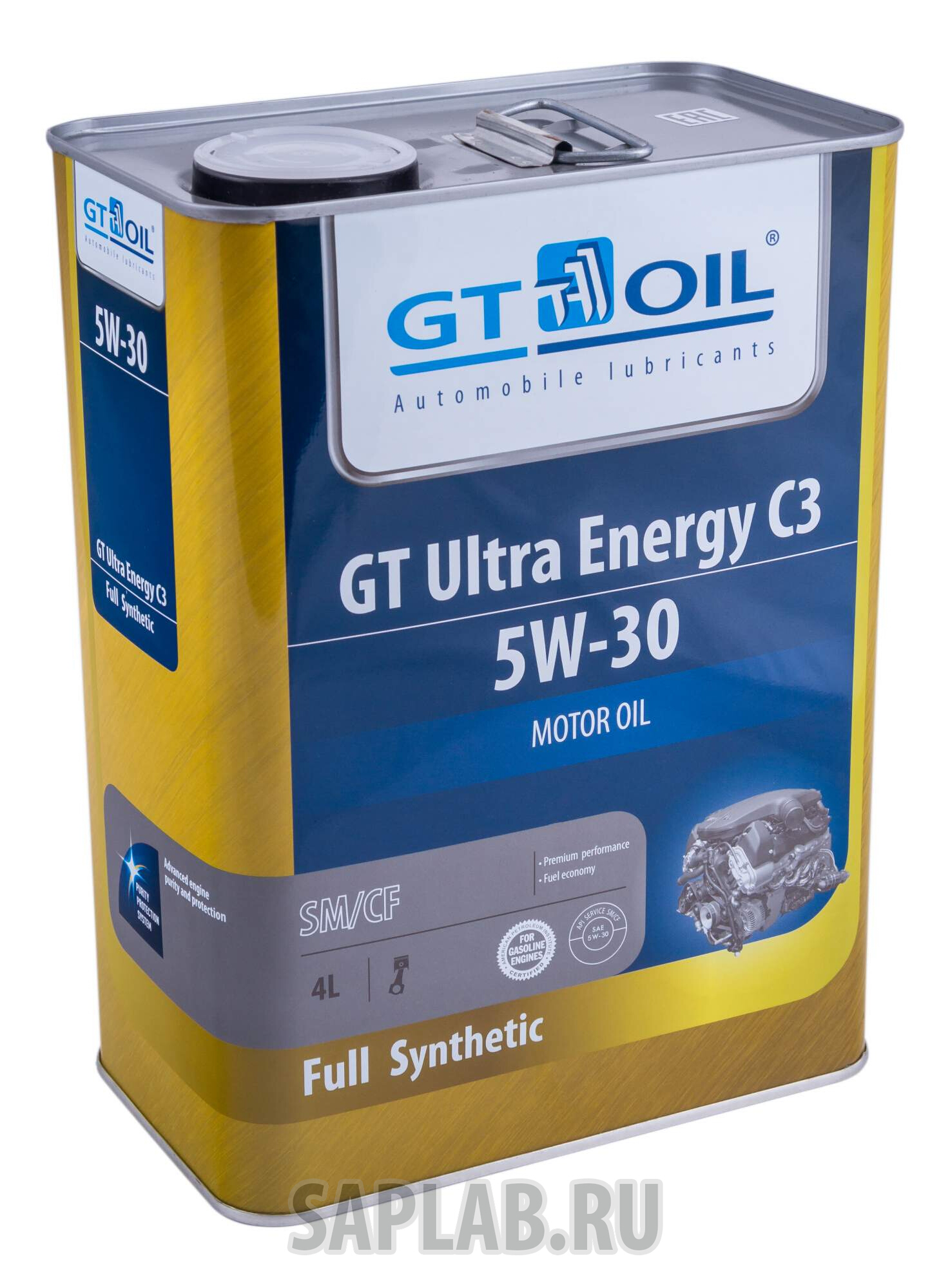 Купить Gt oil 8809059407936 GT Ultra Energy C3 SAE 5W-30 (4л)