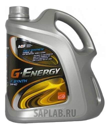 Купить G-energy 253140153 F Synth 5W-40, 4л