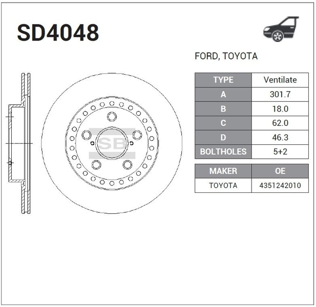 Купить запчасть SANGSIN - SD4048 
