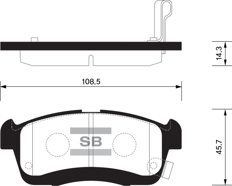 Купить запчасть SANGSIN BRAKE - SP1550 