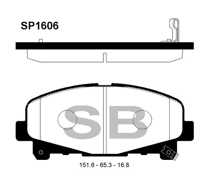 Купить запчасть SANGSIN - SP1606 