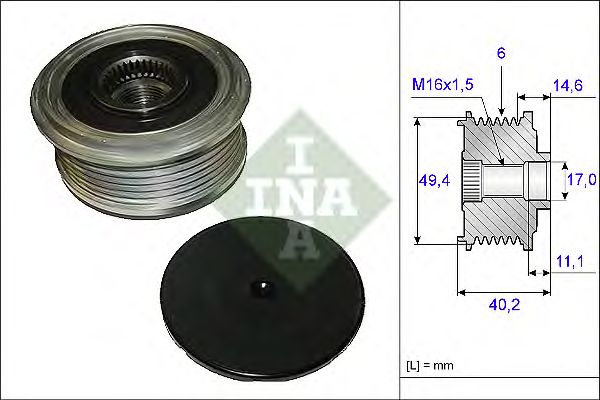 Купить запчасть INA - 535012410 