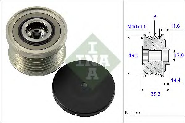 Купить запчасть INA - 535012710 