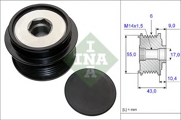 Купить запчасть INA - 535020810 