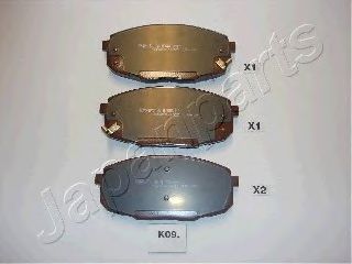 Купить запчасть JAPANPARTS - PAK09AF 